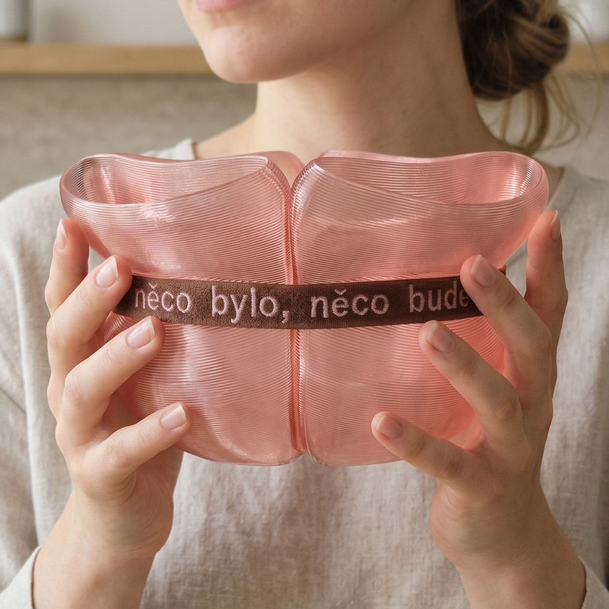 Designová mísa Blastomera v rukách Korál_sm